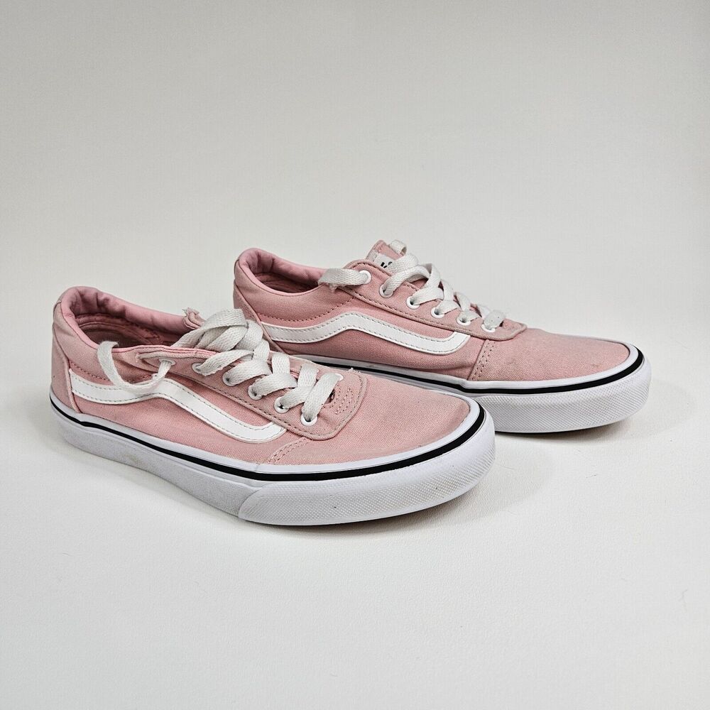 Vans Kids Old Skool Shoe -‎ Girls Size 5 - Powder Pink